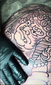 Fudō Myōō Body Suit – Traditional Japanese Irezumi Process