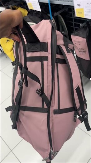 Simond duffle carry bag 30/40L extend purple