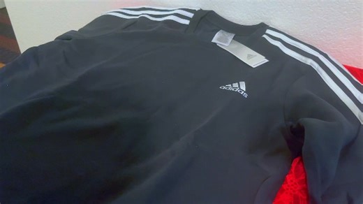 Watch adidas Men's Essentials Fleece 3-Stripes Sweatshirt Review on Amazon Live