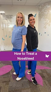 👃 Do you know the right way to stop a nosebleed? Find out! Is your child experiencing frequent nosebleeds? It might be time to see a Pediatric ENT! 📆 Schedule an appointment today: https://bit.ly/3Js2jYK. | Nationwide Children's Hospital
