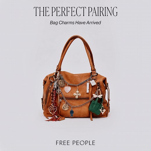 The Perfect Pair. Shop Bag Charms at Free People. | Free People