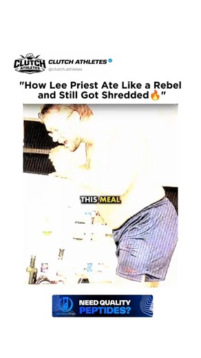 Clutch Athletes⚡️ | Lee Priest was never supposed to fit the system — and that’s exactly why he became unforgettable. A small-framed kid from Australia with... | Instagram