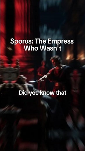 Sporus: The Empress Who Wasn't #history #darkhistory