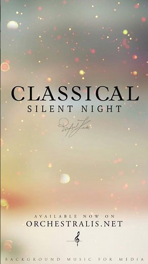 Silent Night for Classical Strings | Classical Christmas Background Music for Videos | Rafael Krux