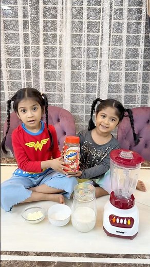 Ronok and Rahnuma’s special Ovaltine milkshake recipe—don’t miss the fun! 🥤