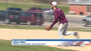 Delton Kellogg shortstop Josh Lyons with a standout season