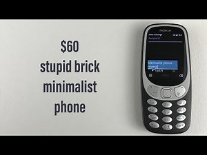 Minimalist NOKIA 3310 3G Review