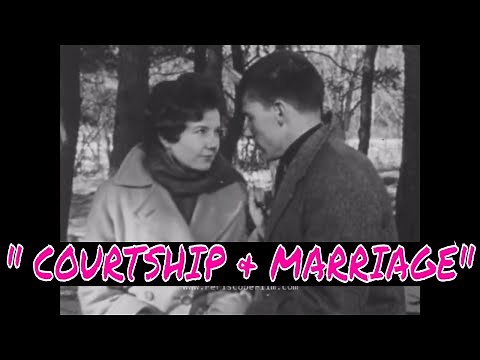 CLASSIC 1950s EDUCATIONAL SOCIAL GUIDANCE FILM " COURTSHIP & MARRIAGE "64974