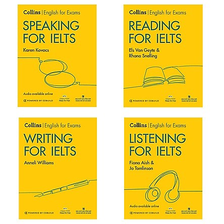 Collins For IELTS – 2nd Edition: Writing, Reading, Listening, Speaking - TienganhEDU