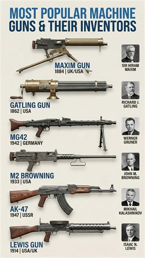 Deadliest Machine Guns in History ⚡