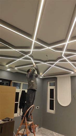 profile lights installation design #professional #light #trending #viral #engineering #youtube