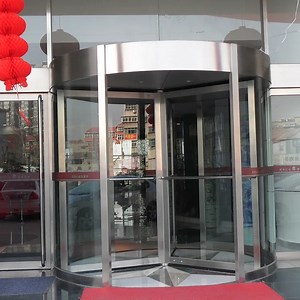 [Hot Item] Two Wings Automatic Revolving Door for Commercial Building Direct Price