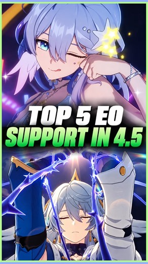Top 5 STRONGEST Supports in HSR 4.5! 📉 💀 Ranked