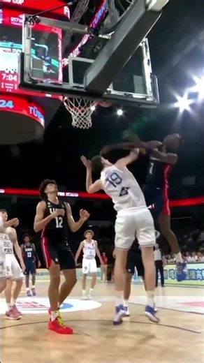The Italian Wemby is coming 🇮🇹👽 #FIBAU17