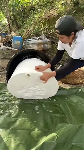 Raw Latex Processing in Rural Farms | Rubber Production Process