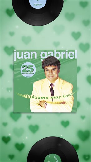 A 25 años, Juan Gabriel vuelve en vinilo 😍🎶 Reserva “Abrázame Muy Fuerte” hoy: https://shop.juangabriel.com/products/abrazame-muy-fuerte-25th-anniversary-2lp | Juan Gabriel