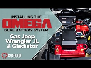 Installing the OMEGA Dual Battery System in the Jeep Wrangler JL and Gladiator