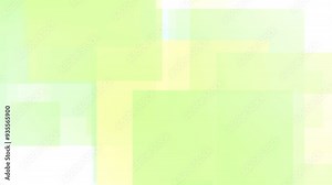 soft green square light animation background, abstract empty blurred windows in calming rhythm, graphical slow motion design with copy space for business, environment and landscaping