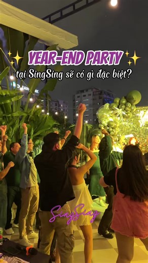 ✨Tổ chức YEP tại SingSing có gì đặc biệt?✨ #singsingsaigon #christmas #fyp #event #yearendparty #YEP #YEPparty