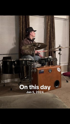 #onthisday #samsuncymbalsusa #18 #drummerforhire