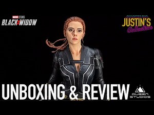 Queen Studios Black Widow 1/4 Scale Statue Unboxing & Review