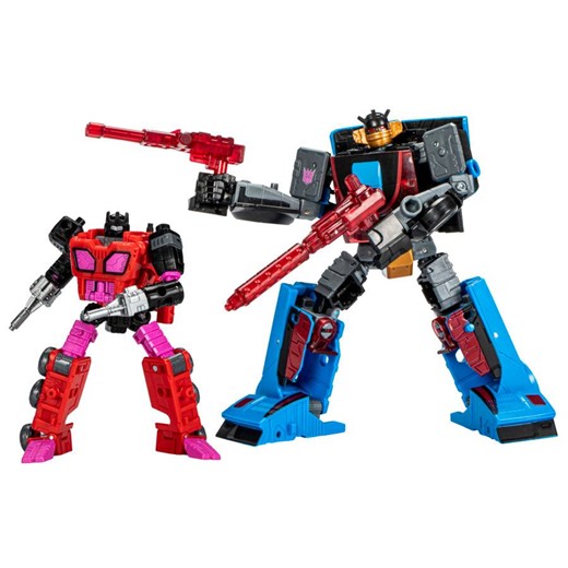 Video Reviews for Transformers Shattered Glass Flamewar and Slicer