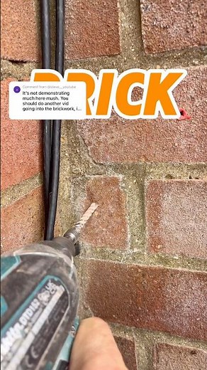 Drilling into Brick with Armeg Masonry Impact Bit: Power & Precision!