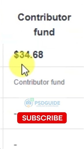 Shutterstock 😳 Contributor Fund! #shorts