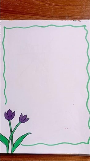 Beautiful notebook design idea for school project #notebook #schoolproject#artshorts #crafts #shorts