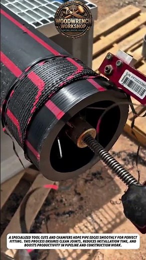 HDPE Pipe Cutting & Chamfering Tool | Fast and Precise Pipe Prep