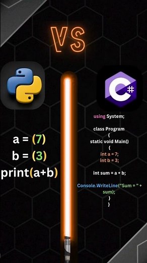 Python VS C#. #python #coding