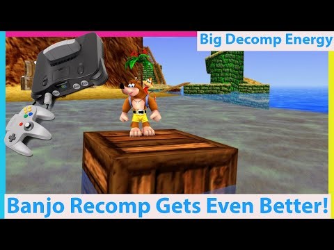Banjo Kazooie Recomp Gets Better! Improved Graphics for All
