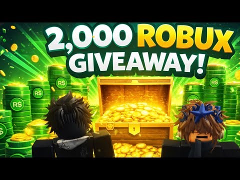 2000 Robux give away