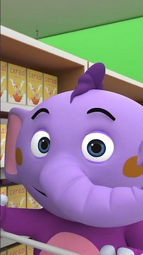 Kent's Supermarket Song 🛒#shorts #kidssong #nurseryrhymes #kenttheelephant