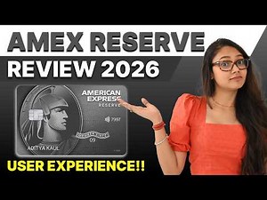IS AMEX BACK? American Express Reserve USER EXPERIENCE 2026 | EARN Bonus MR Points 🎉