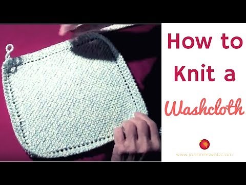 Knitted Wash Cloth Quick and Easy (Holiday Freebie!)