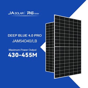 [Hot Item] Original Ja Solar Panels 450W PV Module Perc Half Cell for Yemen Solar Pumping System
