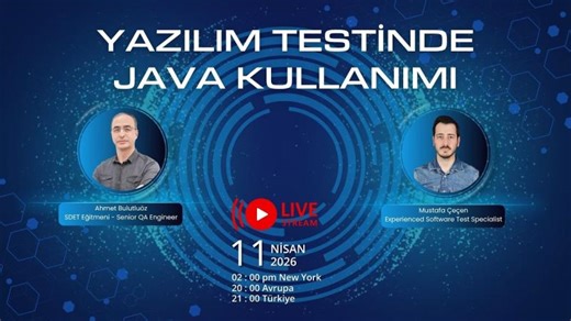 Yazılım Testinde Java Kullanımı | Ahmet Bulutluöz
