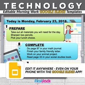 Editable TECHNOLOGY GOOGLE SLIDES Templates