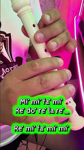 A DIOS LE PIDO | FLAUTA DULCE CON NOTAS