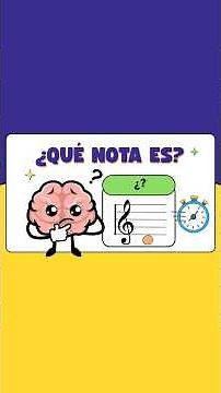 🧠🎶Juego de lectura musical | Reconoce las notas musicales #educacionmusical #juegosmusicales