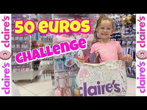 50 euro challenge at CLAIRE'S