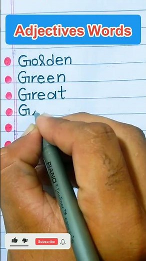 Adjectives Start With G/Inspiring words that start with G/Adjective Examples