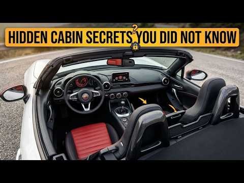 Abarth 124 Spider Interior Capacity - Trim Levels And Hidden Features