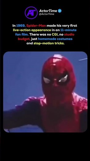 The First Ever Spider-Man Film😂