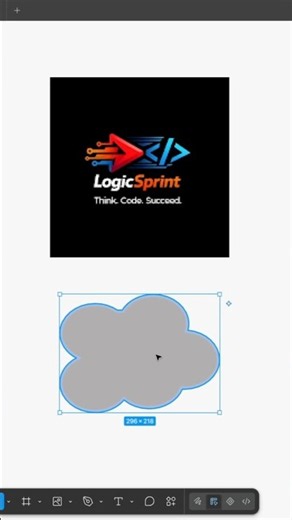 figma image Mask effect ||how to use as mask effect in figma #figma #Logicsprint #usemask