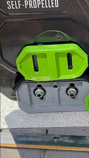 Ego 2-stage snowblower Skid pad and scraper bar replaced! #egopowerplus