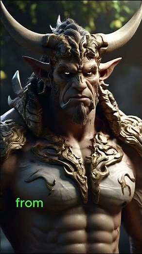 Conquering the Minotaur: The Epic Battle of Theseus 🏹🐃 #mythology #gods #war