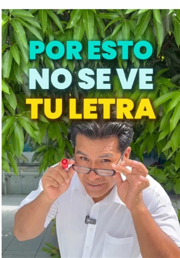 El lápiz ideal para una buena caligrafía escolar