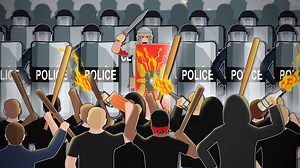 Shield Tactics used by Warriors & Cops